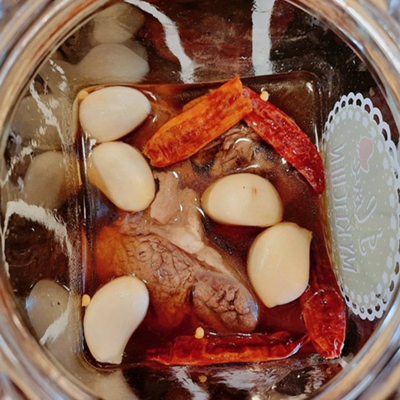 Bước 4 Ngâm bắp bò Bắp bò ngâm mắm (công thức được chia sẻ từ người dùng)