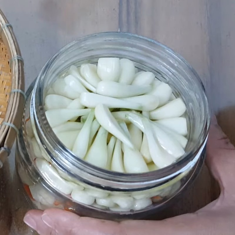Bước 5 Ngâm củ kiệu Củ kiệu ngâm mắm