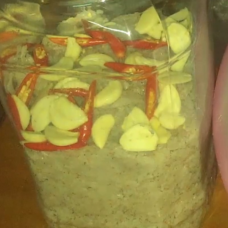 Bước 4 Ngâm mắm Mắm ruốc