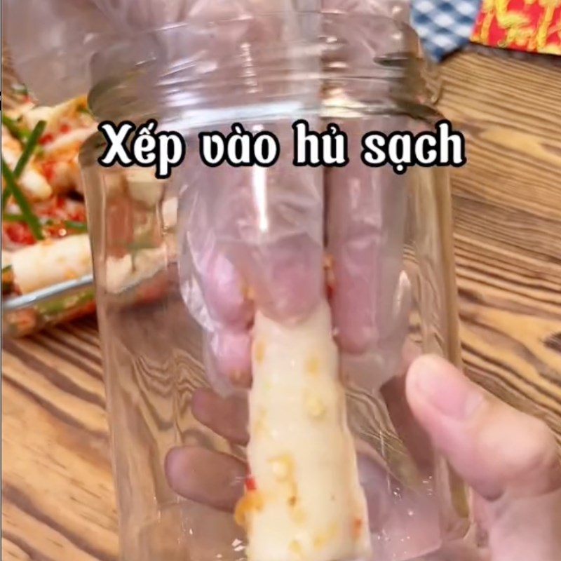 Bước 4 Ngâm măng Măng trúc ngâm tỏi ớt (công thức từ tiktok Cách Nấu Ngon cùng Cách Nấu Ngon)