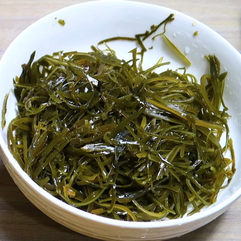 Bước 1 Ngâm táo tàu, nhãn nhục, phổ tai, kỷ tử Thạch rau câu sâm bổ lượng