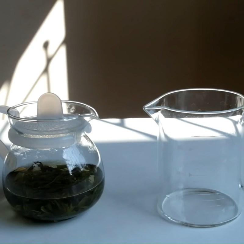 Bước 1 Ngâm trà Trà cam quýt