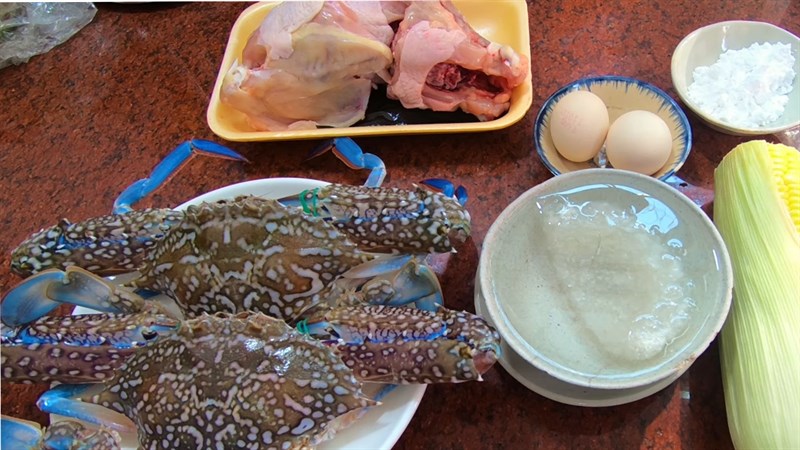 Nguyên liệu món ăn 2 cách nấu súp tổ yến ghẹ và bào ngư
