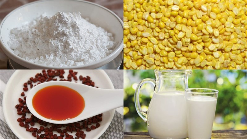 Nguyên liệu món ăn 2 cách làm trứng chiên chay