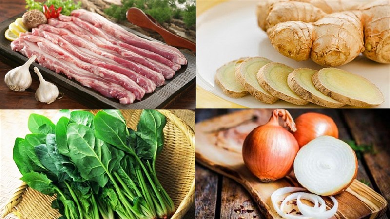 Nguyên liệu món ăn 3 cách làm thịt nướng bằng nồi chiên không dầu