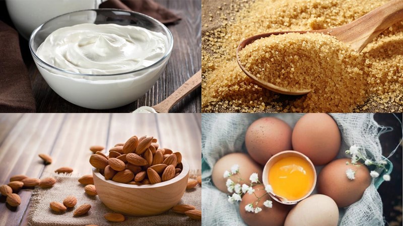 Nguyên liệu món ăn sữa trứng gà