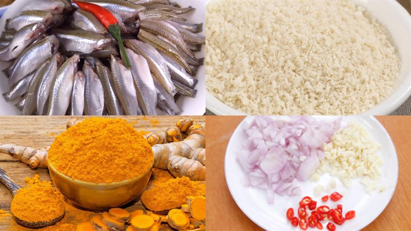 Nguyên liệu món ăn 2 cách làm cá lòng tong chiên giòn