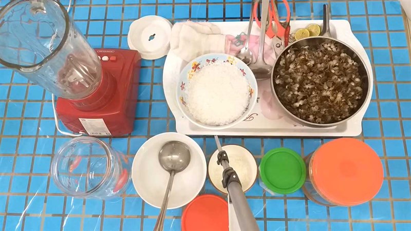 Nguyên liệu món ăn mắm cáy