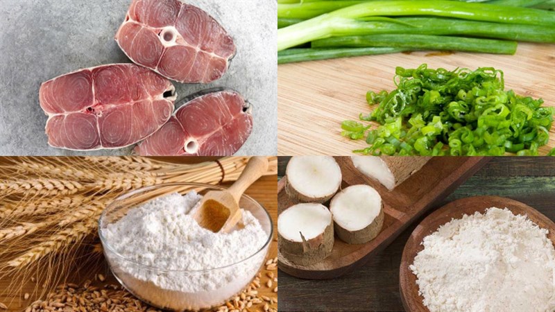 Nguyên liệu món ăn 4 cách làm cá cờ chiên