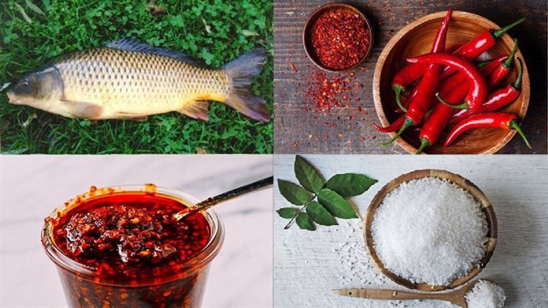 Nguyên liệu món ăn 3 cách làm cá chép nướng
