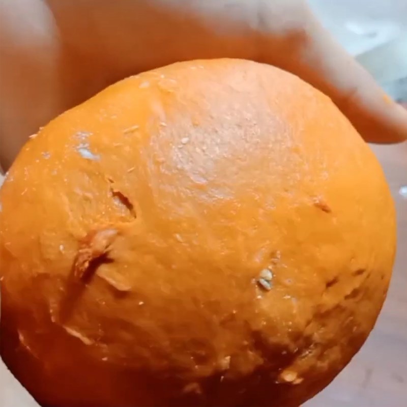 Bước 2 Nhào và ủ bột Bánh bao gấc
