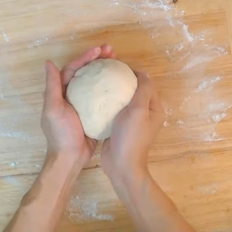 Bước 3 Nhồi và ủ bột Bánh bao bằng bột mì và bột nở