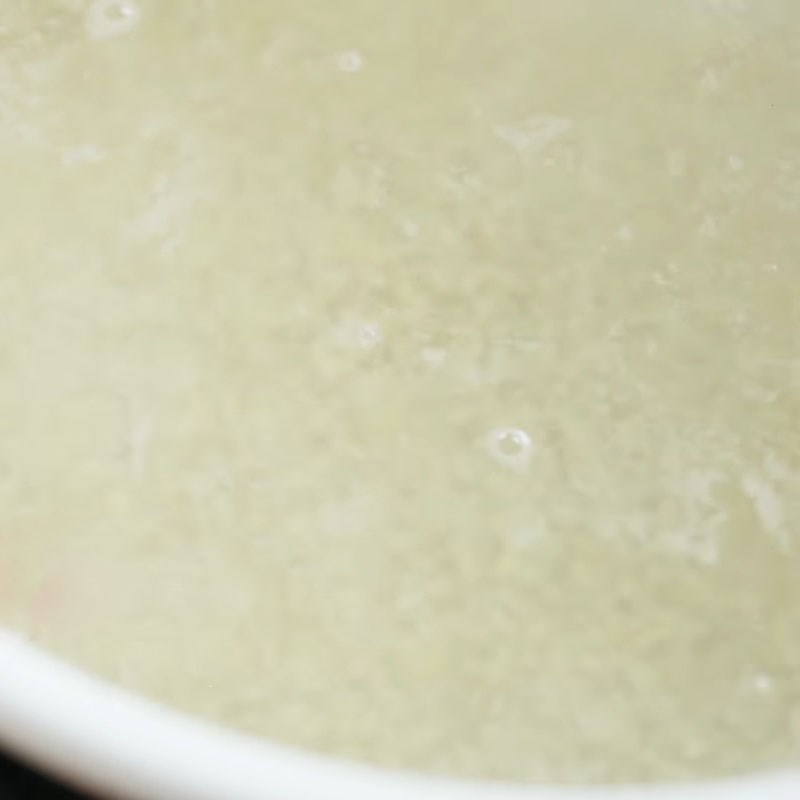 Bước 2 Ninh hạt bo bo Chè bo bo bạch quả tàu hủ ky