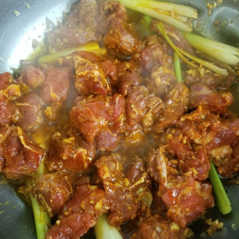Bước 3 Kho thịt bò với cà rốt Thịt bò kho cà rốt