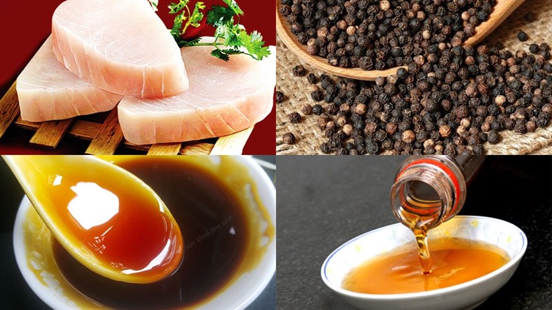 Nguyên liệu món ăn 2 cách làm cá cờ kho