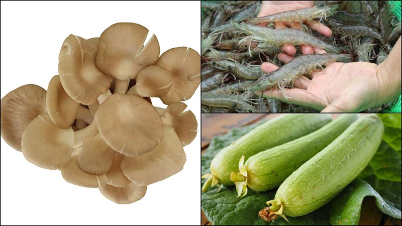 Nguyên liệu món ăn 3 món canh nấm bào ngư