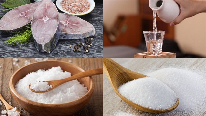 Nguyên liệu món ăn cá thu một nắng