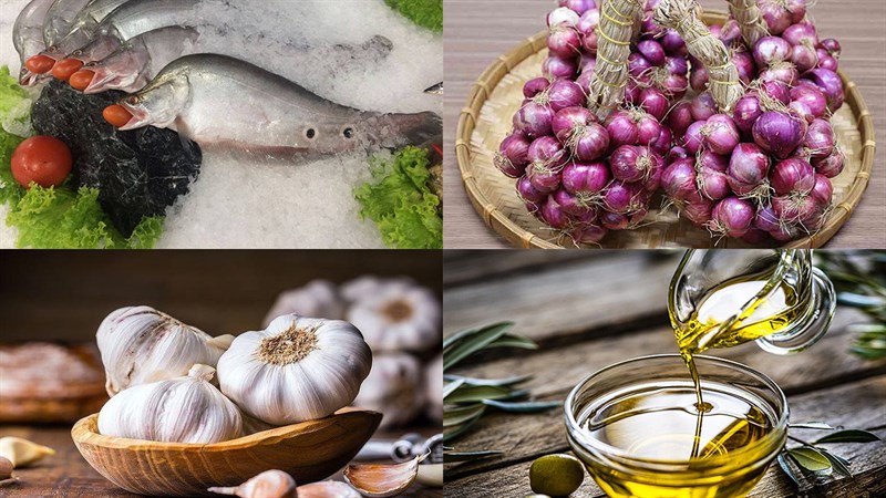 Nguyên liệu món ăn chả cá thác lác chiên
