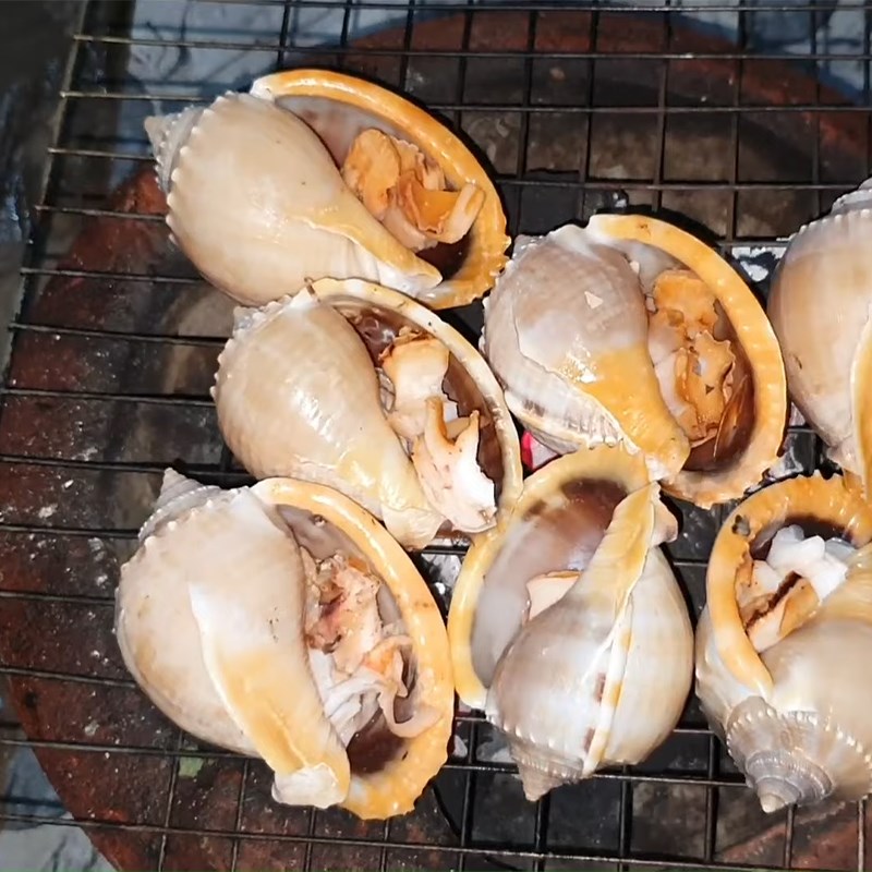 Bước 6 Nướng ốc Ốc tỏi nướng nước mắm