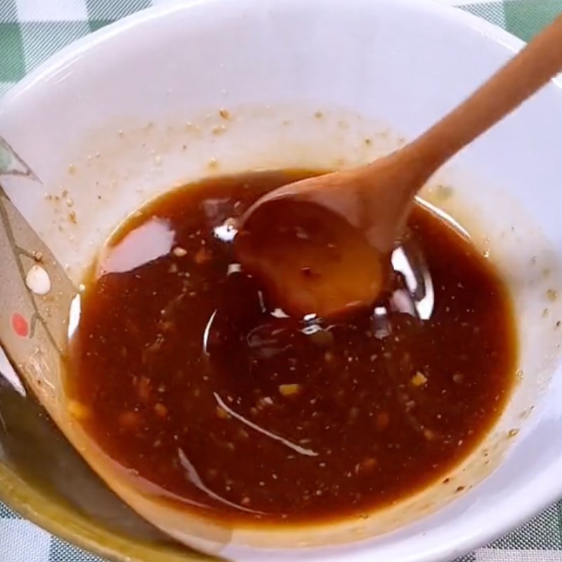 Bước 2 Nước xốt Gỏi đu đủ Thái chay (Công thức được chia sẻ bởi Tiktok Bếp chay XANH)
