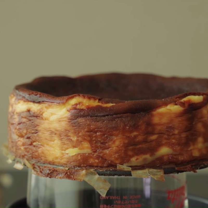 Bước 3 Nướng bánh Bánh kem phô mai cháy - Basque Burnt Cheese