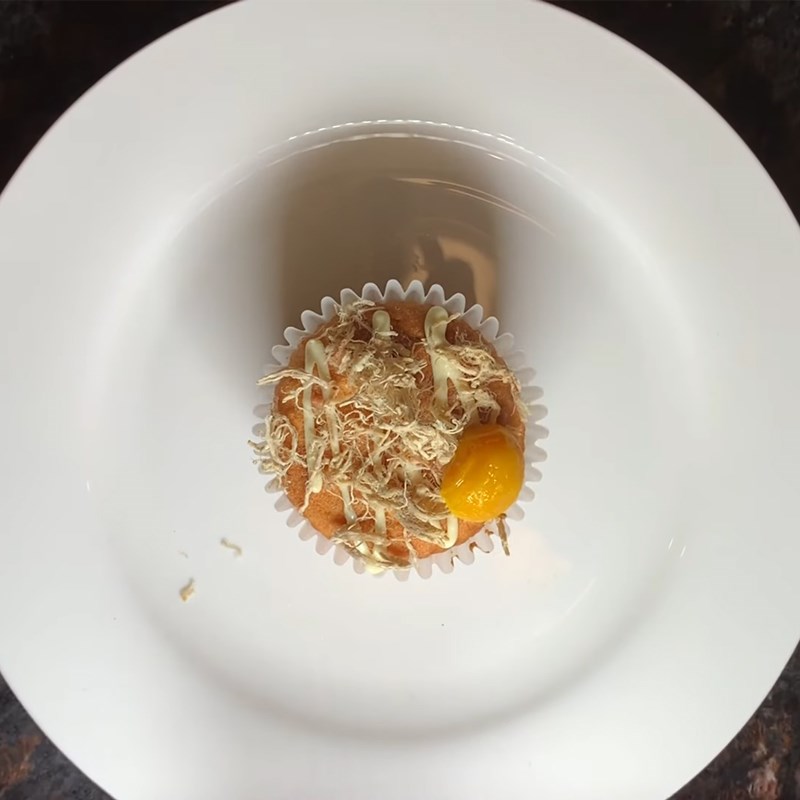 Bước 3 Nướng bánh Bánh bông lan trứng muối keto