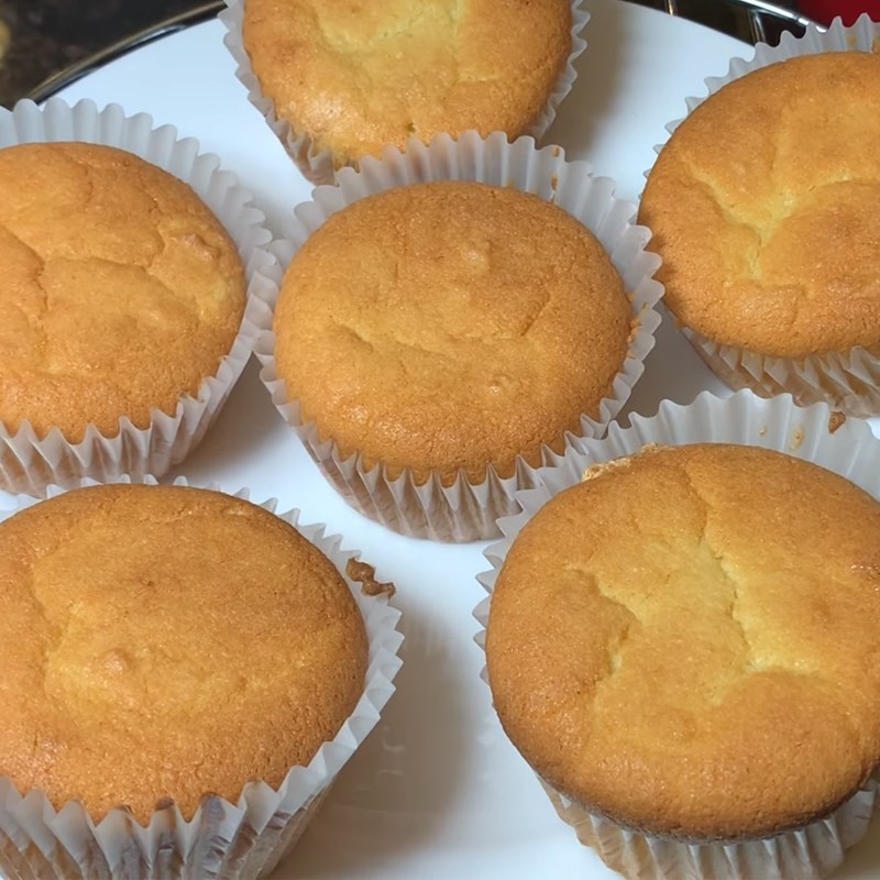 Bước 3 Nướng bánh Bánh bông lan trứng muối keto