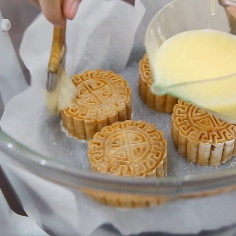 Bước 5 Nướng bánh Bánh trung thu thập cẩm