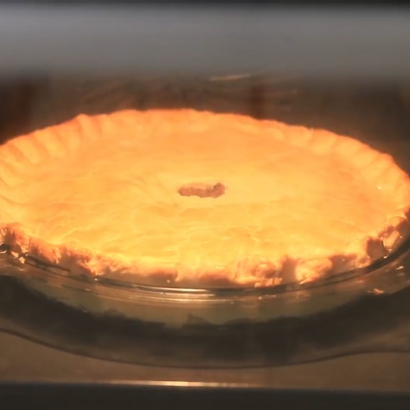 Bước 8 Nướng bánh Bánh khoai tây thịt bò - La tourtiere