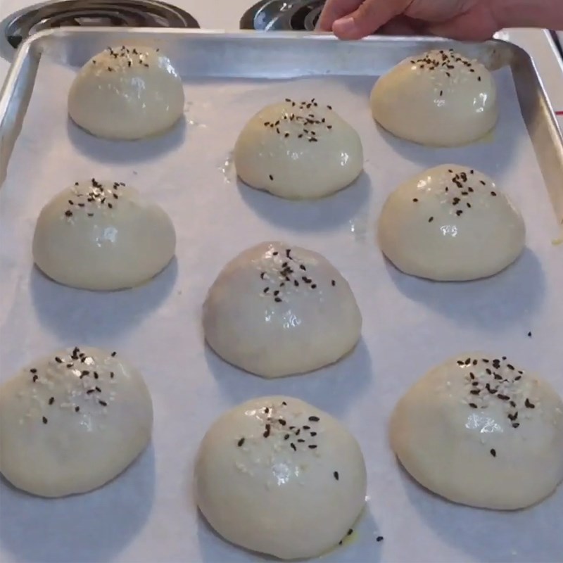 Bước 6 Nướng bánh Bánh mì nhân thịt gà