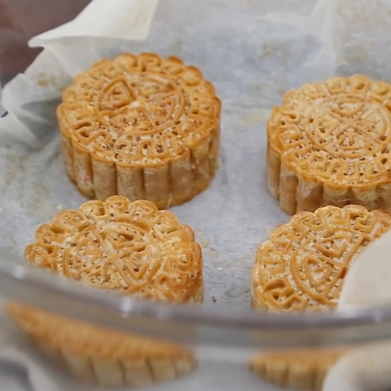 Bước 5 Nướng bánh Bánh trung thu thập cẩm