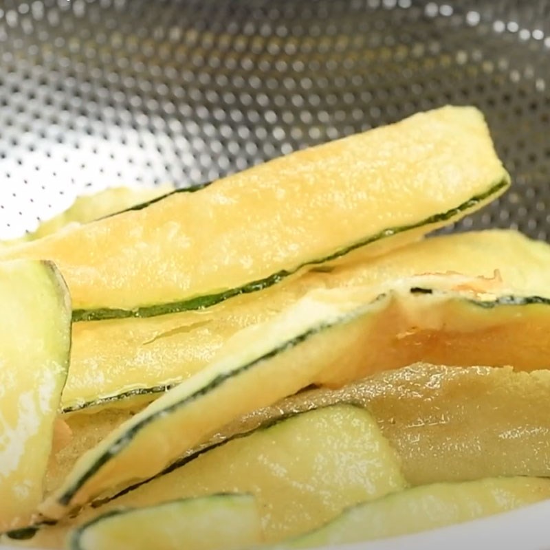Bước 3 Nướng bí ngòi Snack bí ngòi