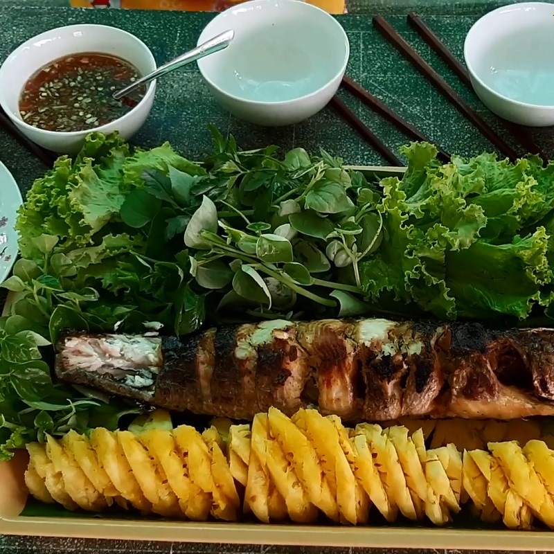 Bước 4 Thành phẩm Cá lóc nướng giấy bạc