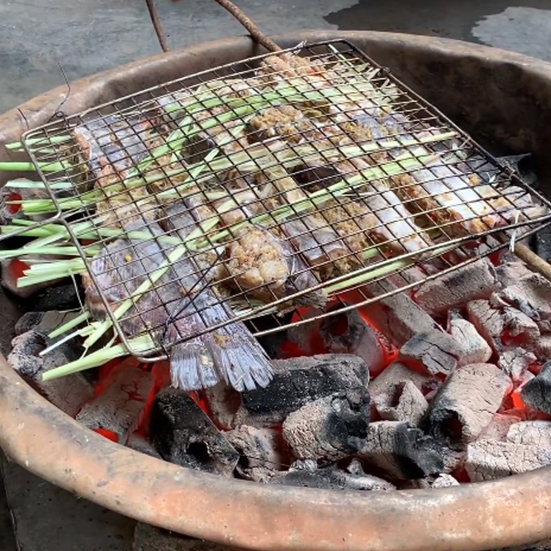 Bước 3 Nướng cá nheo Cá nheo nướng riềng mẻ