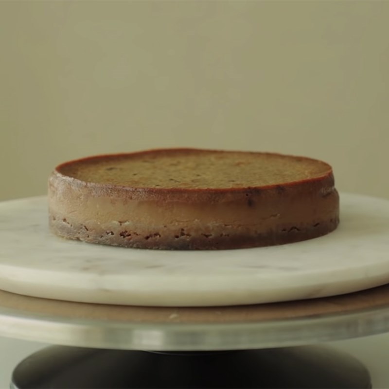 Bước 3 Nướng cách thủy Cheesecake cà phê