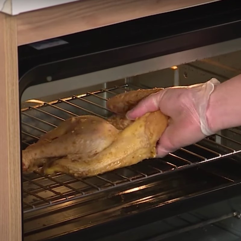 Bước 5 Nướng gà Xôi gà nướng
