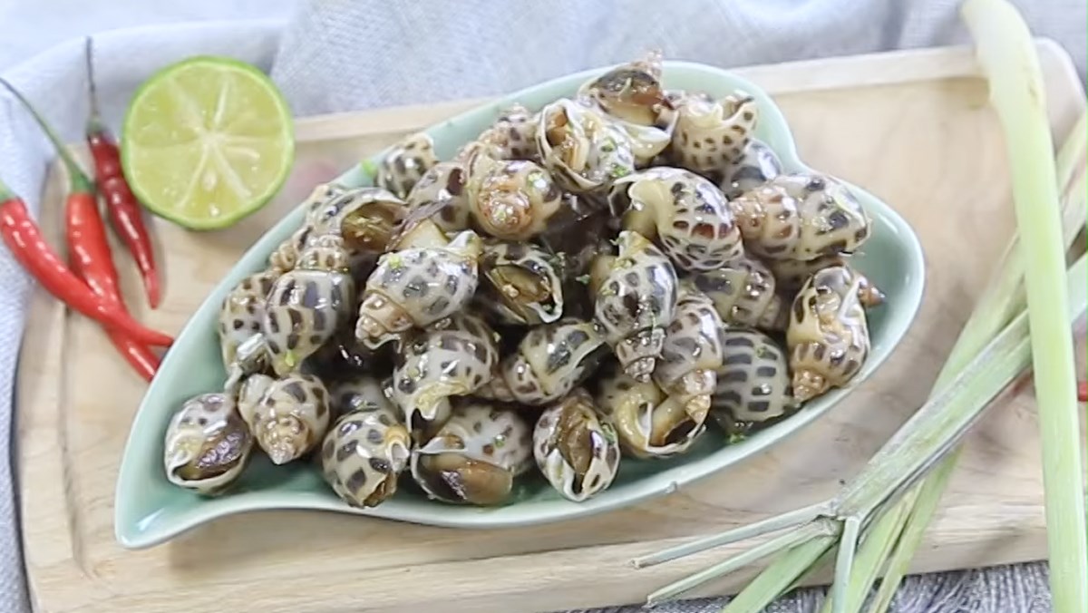 Ốc hương xào bơ tỏi