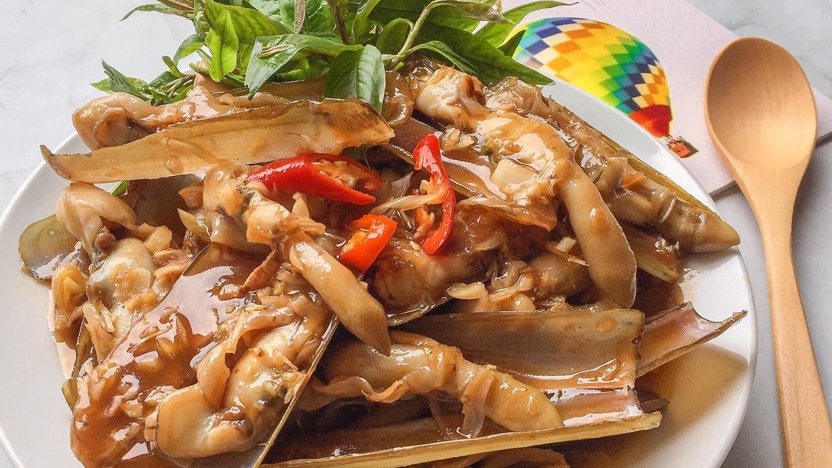 Ốc móng tay xào me (công thức được chia sẻ từ người dùng)