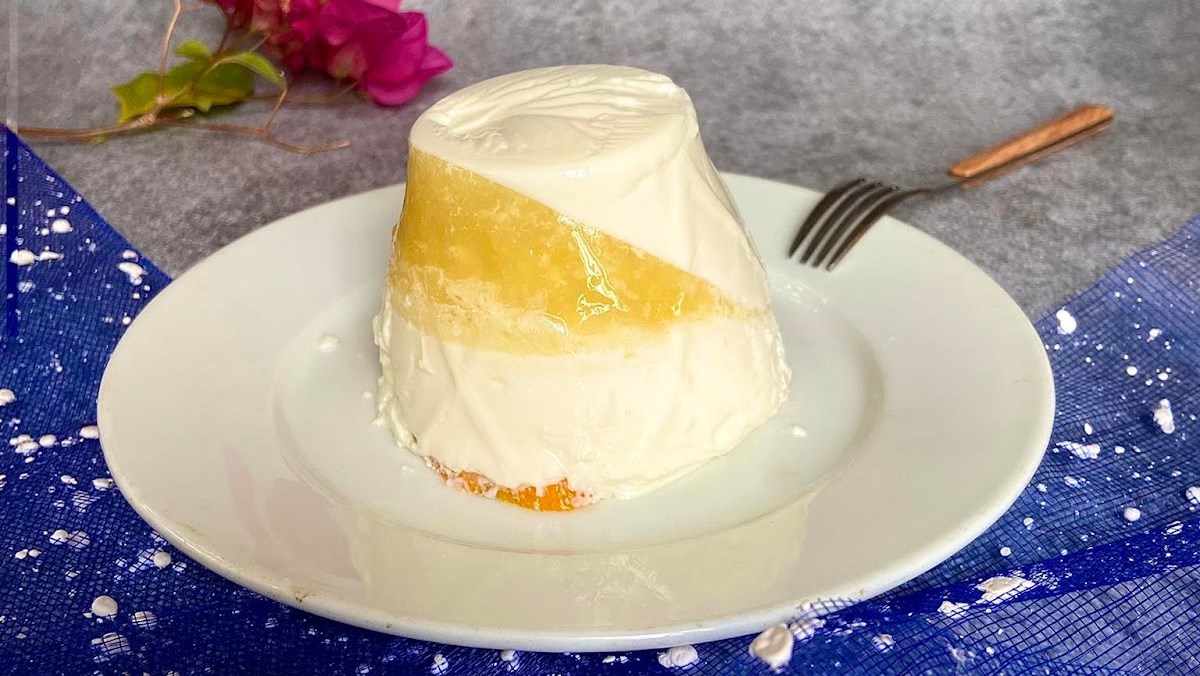 Panna cotta cam tươi