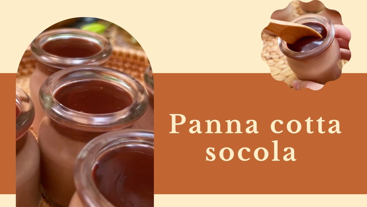 Panna cotta socola (Công thức từ kênh tiktok Cách Nấu Ngon cùng Cách Nấu Ngon)