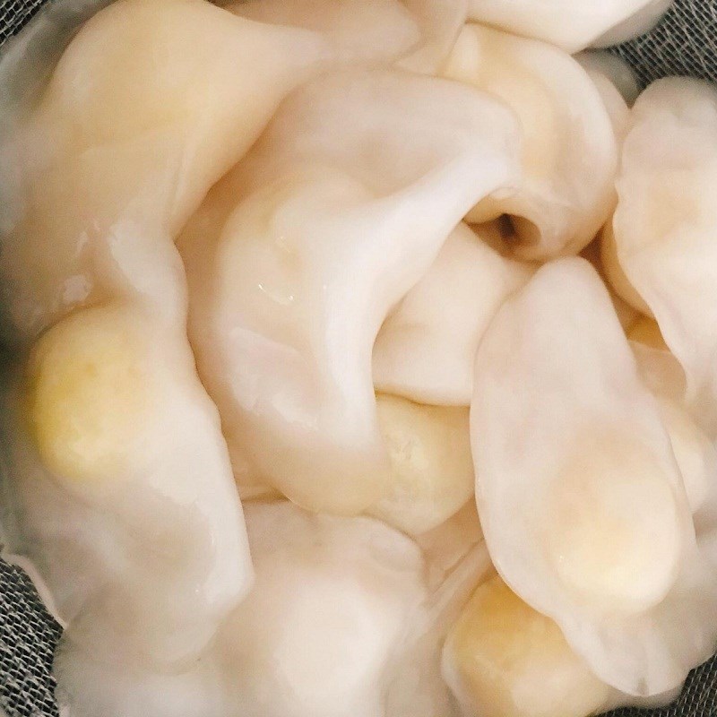 Bước 4 Luộc bánh Bánh bột lọc nhân đậu xanh