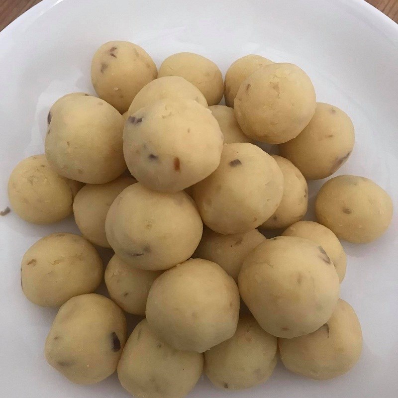 Bước 2 Xào nhân Bánh bột lọc nhân đậu xanh