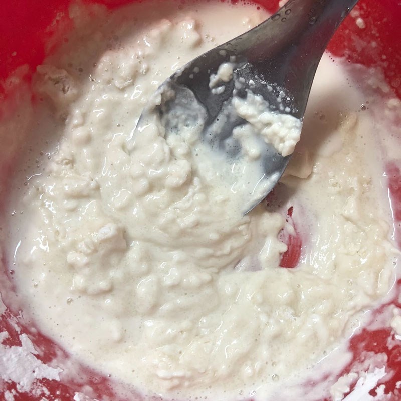 Bước 2 Pha bột chiên giòn Sake chiên bằng bột chiên giòn
