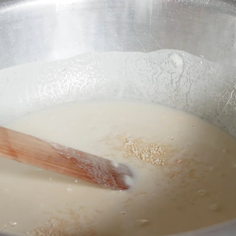 Bước 3 Pha bột tẩm cá Cá lòng tong chiên bột