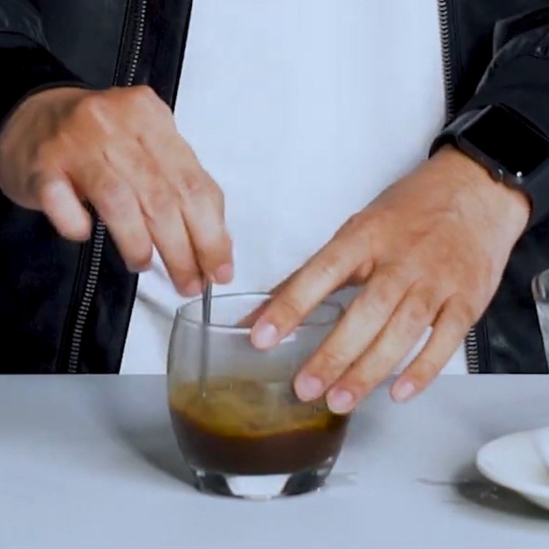Bước 2 Pha cà phê Cà phê cappuccino nescafe tequila