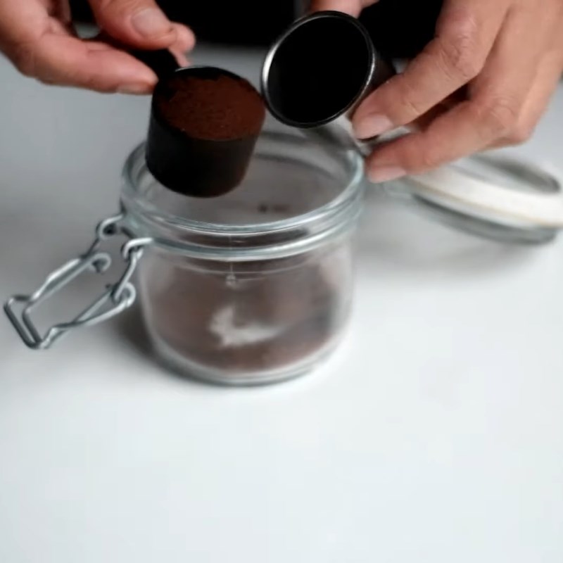 Bước 3 Pha cà phê Espresso Dalgona latte