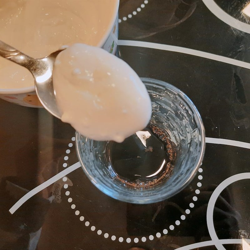 Bước 2 Pha cà phê kem cheese Pha cà phê
