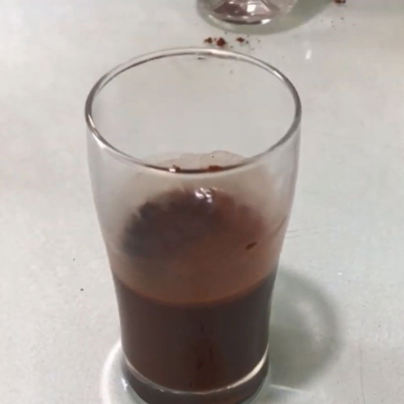 Bước 2 Pha cacao trứng Cacao trứng