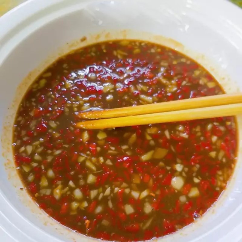 Bước 2 Pha chế mắm nêm Mắm dưa cà pháo