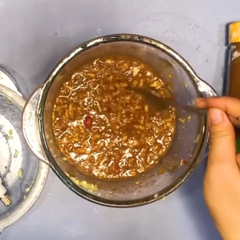 Bước 3 Pha mắm nêm Bún mắm nêm thịt luộc